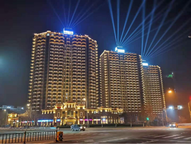 威海市華瀚大湖(hu)公館樓體及週邊景觀亮化工程
