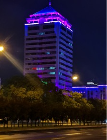 威(wei)海衞生大廈亱(ye)景亮(liang)化